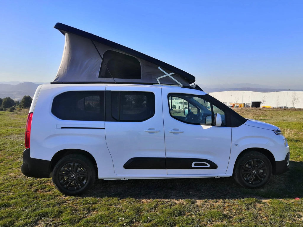 Toit relevable camper tecnologies ouvert